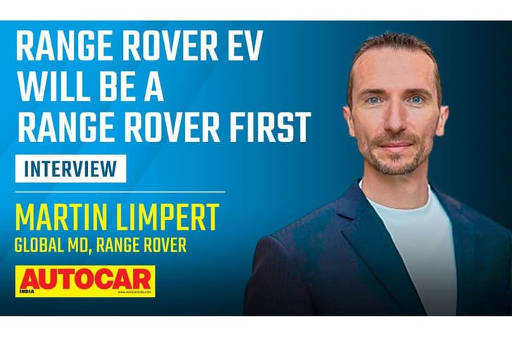 Martin Limpert on Range Rover EV, brand direction and India plans